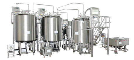 Automatic Liquid Manufacturing Plant